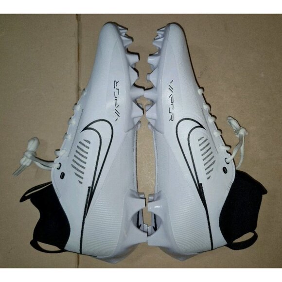 NIKE VAPOR EDGE PRO 360 2 FOOTBALL WHITE/BLACK MEN\'S SIZE 12.5 NEW main image 7